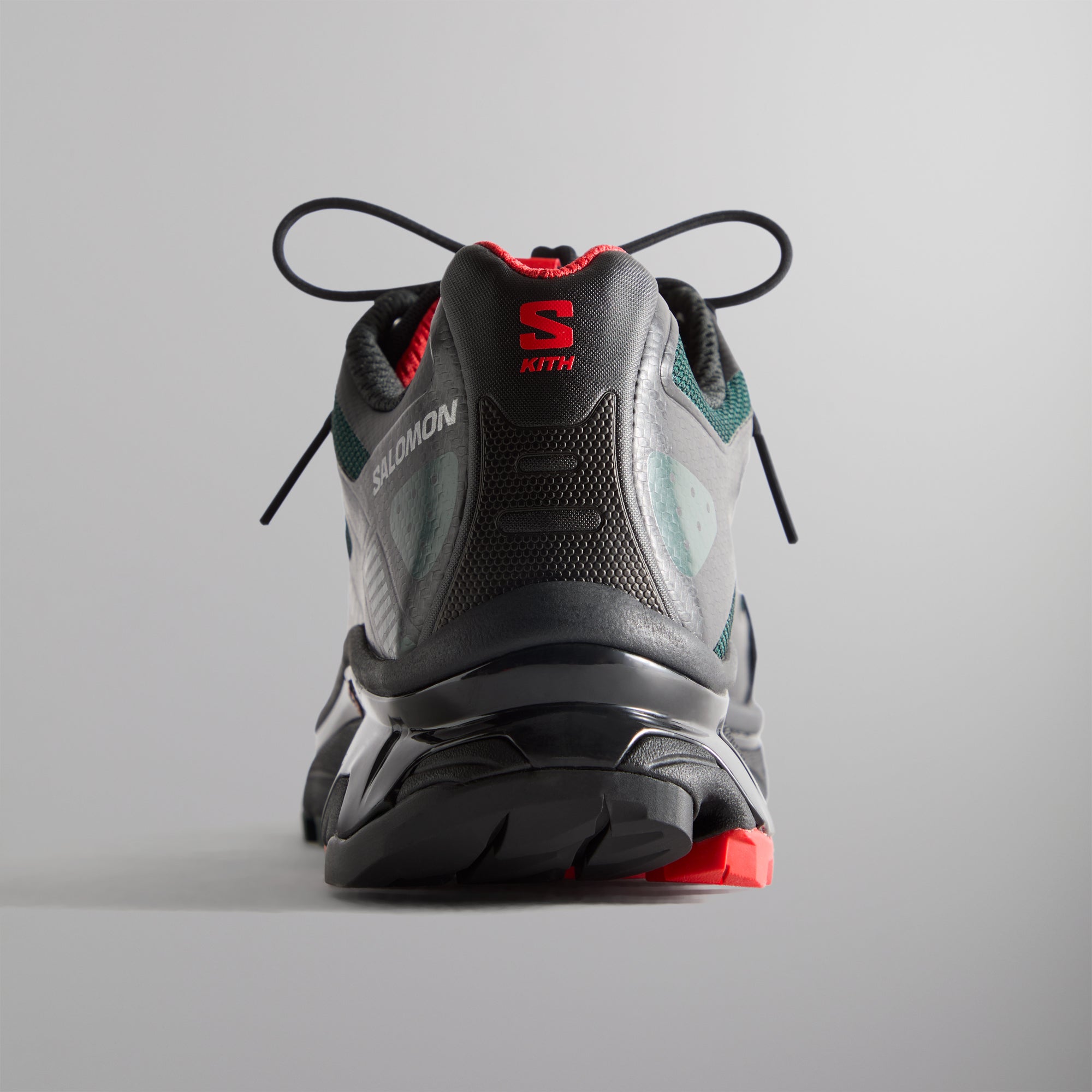 Premium Kith x Salomon XT-4K - Black / Scarab / Fiery Red