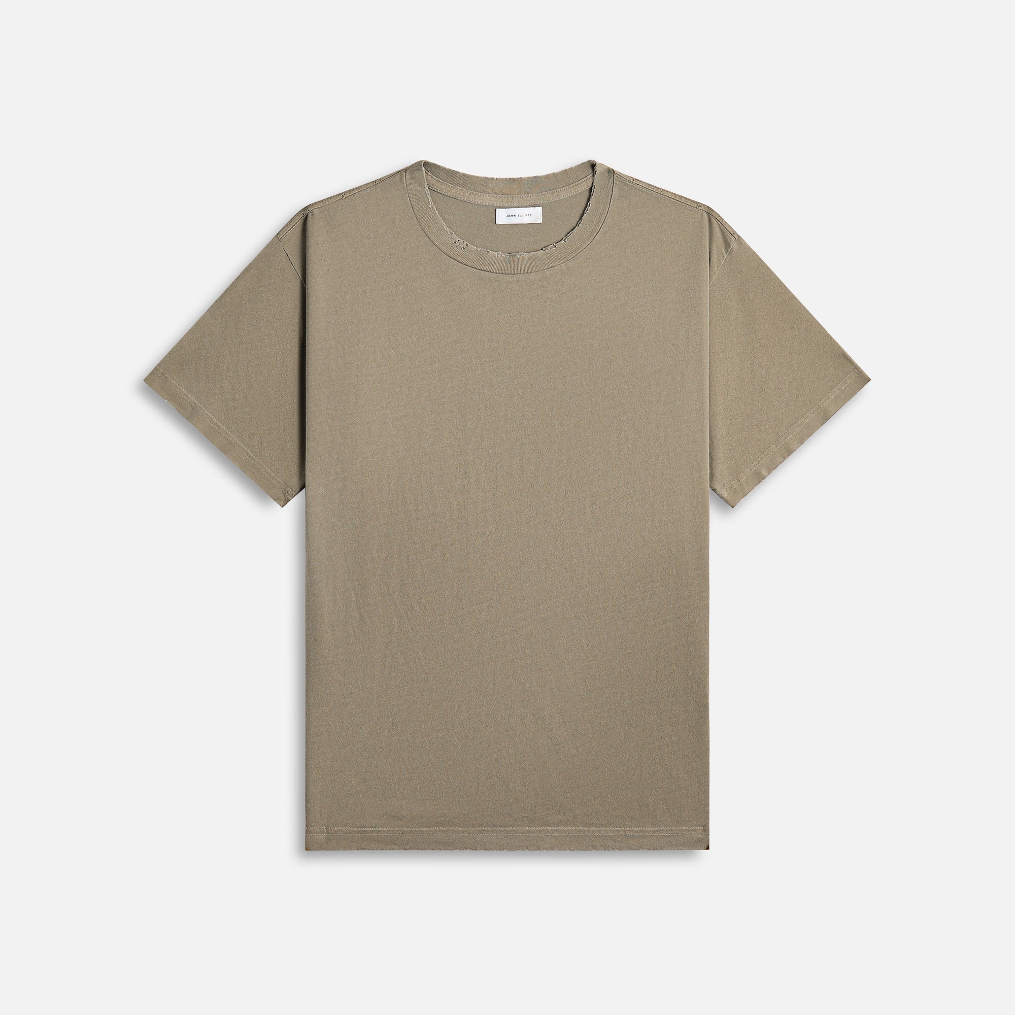 Premium John Elliott Folsom Vintage Army Cropped Tee