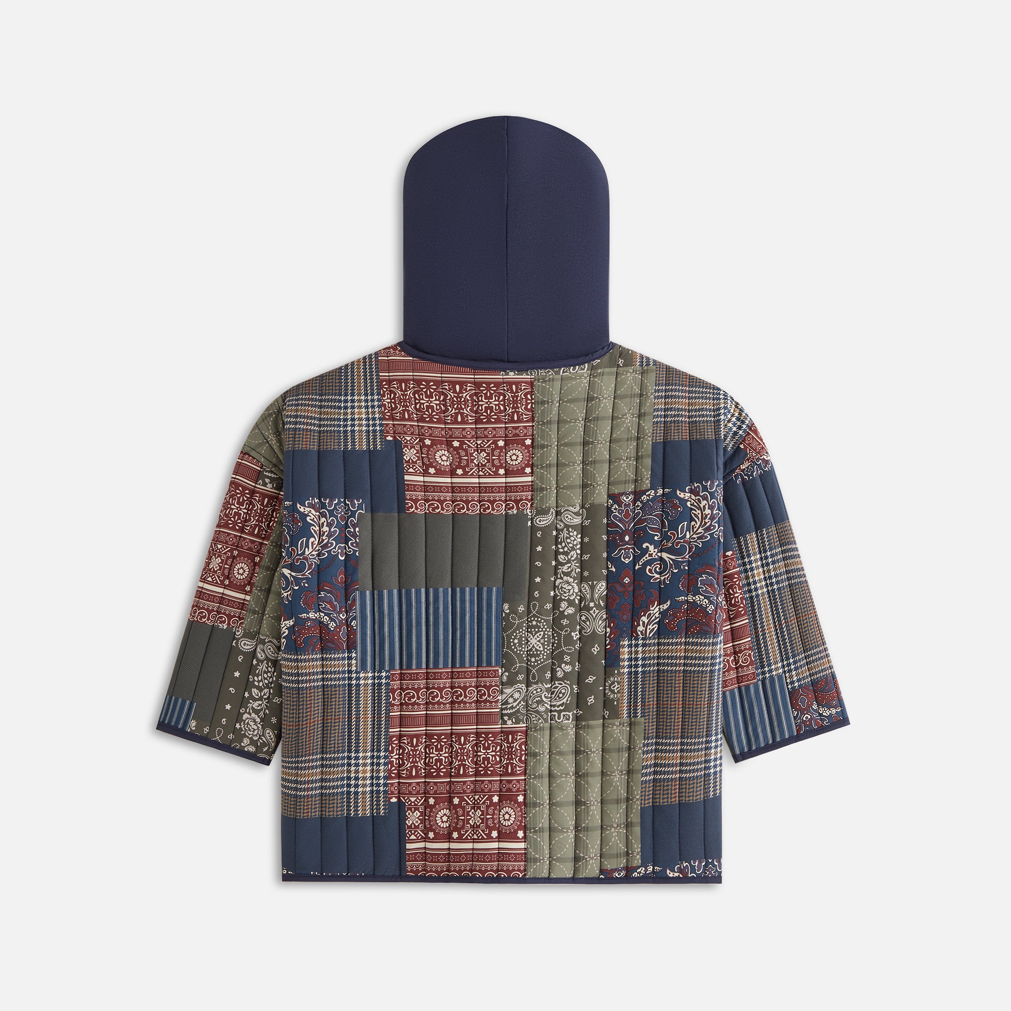 Premium Kith Kids Quilted Printed Blair Jacket - Cypress